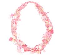 Miro Travel Wear Antica Sartoria Corales 30 Collar Mujer Con Cuentas De Resina Estilo Bohemio, Cuentas De Colores Precioso Collares Para Mujer Amigo Invisible Regalos Originales (Rosa)