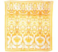 Miro Travel Wear Antica Sartoria - Pañuelos Cuello Mujer en Algodon. Estampado de Estilo Amalfi 20 x 20 cm. Muy liviano y fácil de llevar en su bolso de mano. Foulard Mujer Pañuelo (Amarillo)