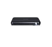 Miroir Proyector M600 Full HD - Mini proyector portátil de 1080p con pantalla de 120 pulgadas con conectividad HDMI/USB-C para el trabajo, cine en casa y juegos, color negro