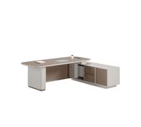 MIROOOO Escritorio de Computadora Mesa Auxiliar Escritorio Ejecutivo Moderno, De Jefe, Presidente