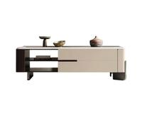 MIROOOO Mesa De Centro Mesa De Comedor Mesa de Centro Moderna mármol for Sala Estar, hogar, apartamento pequeño, Mesa Sencilla Madera Maciza Lujo y Ligera(140cm)