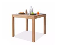 MIROOOO Mesa de Comedor Mesa de Centro Mesa de Comedor Madera Maciza for el hogar, Mesa Cuadrada pequeña for apartamento pequeño, Sencilla Moderna, nórdica