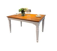 MIROOOO Mesa de Comedor Mesa de Centro Mesa de Comedor Sencilla de Estilo Rural Pastoral, tamaño pequeño, de Madera Maciza Comedor(B:140CM*80CM*75CM)