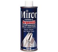 Miror Argentil 129007D - Limpiador para plata, cromo, acero inoxidable, níquel y estaño, 250 ml