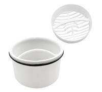 Mirorola Tubo de inmersión con filtro de pelo para ducha Viega Tempoplex, juego de desagüe de ducha, tubo de inmersión de repuesto para el modelo 6958.96, 625 221, filtro de pelo para desagüe de ducha