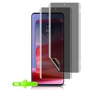 MiRowy 2 Piezas Anti-Espía Protector de Pantalla para Motorola Edge 50 Pro 5G, TPU Protector de Pantalla, con Herramienta de Posicionamiento Privacidad Película Protectora para Motorola Edge 50 Pro 5G