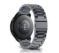 MiRowy 22 mm Metal Correa para Amazfit Active Max/T-Rex 3 Pro 48mm/Balance 2/Balance/Bip 6/Bip 5/5 Unity, Inoxidable Pulseras de Repuesto para Amazfit GTR 4/GTR 3/3 Pro/2e/2eSIM, Gris