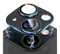 MiRowy Protector de Pantalla Cámara Compatible con iPhone 15 /iPhone 15 Plus, 9H Anti Arañazos Cámara Protector Film, Cristal Templado Cámara Protecto para iPhone 15 /iPhone 15 Plus, Negro