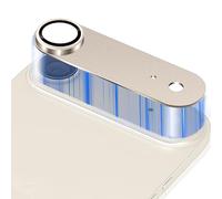 MiRowy Protector Pantalla Cámara Compatible con iPhone 17 Air, 9H Anti Arañazos Cámara Protector Film, Cristal Templado Cámara Protecto para iPhone 17 Air, Oro