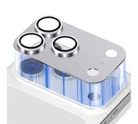 MiRowy Protector Pantalla Cámara Compatible con iPhone 17 Pro, 9H Anti Arañazos Cámara Protector Film, Cristal Templado Cámara Protecto para iPhone 17 Pro, Gris