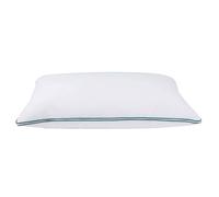 Miroytengo Almohada 135 cm Ergocombi de Algodón, Firmeza Regulable, 2 Rellenos Ergoflakes, Cremallera 3 Lados Color Blanco
