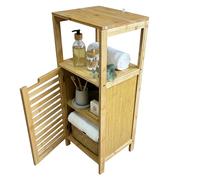 5 five simply smart AC-Deco Mueble bajo de bambú - Sicela - 30 x 30 x 78 cm
