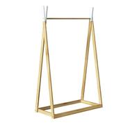 Miroytengo Burro De Ropa Tipi Infantil Organizador de Ropa Melamina 79x126 cm - Color Robe y Blanco