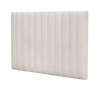 Miroytengo Cabecero de Cama 165 cm Bursa Dormitorio Beige Moderno tapizado Tejido poliéster no desenfundable Material poliéster 165x120x8 cm