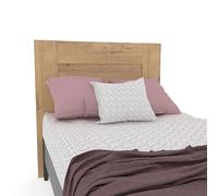 Miroytengo Cabecero de Cama Aroa 100 cm, Cabezal Dormitorio, Melamina Roble Gold