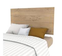 Miroytengo Cabecero de Cama Camila 100 cm Dormitorio, Montaje suspendido, Melamina Roble Gold