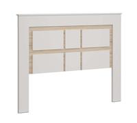 Miroytengo Cabecero Sara para Dormitorio Estilo Nórdico en Roble Sonoma y Kashmir 160 cm