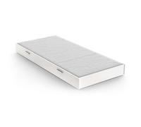 Miroytengo Cajón Inferior Cama Life Dormitorio Juvenil Color Blanco Mate 18x200x90 cm Mueble de Habitación