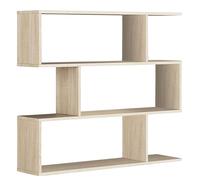 Miroytengo Estanteria Athena Auxiliar Baja Salón Comedor Recibidor Decoración Color Roble Canadian 110x97x24 cm