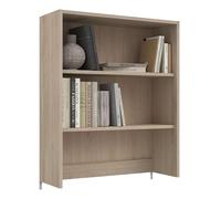 Miroytengo Estanteria Extensión Veltis, Estantería Superior, Módulo Estante Compatible con Estantería Media, Roble Japonés 79x96x28 cm