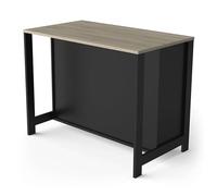 Miroytengo Isla de Cocina Industriale Roble Kronberg y Nego 123x94x70Cm