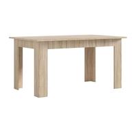 Miroytengo Mesa de Comedor Salón Fija Nur Estilo Contemporáneo Color Roble Sonoma 138x80 cm