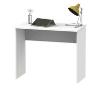 Miroytengo Mesa Escritorio Ideal para Estudio u Oficina Melamina Color Blanco Mate 90 cm Blanco -