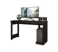 Miroytengo Mesa Gamer Nero Color Negro Estudio Oficina 136 cm