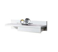 Miroytengo Mueble De Entrada Cajún Recibidor Colgado Color Blanco 70x20x28 cm Blanco -