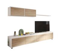 Miroytengo Pack de Muebles de Salón Comedor formado por Modulo de TV, Mesa de Centro y Mesa de Comedor
