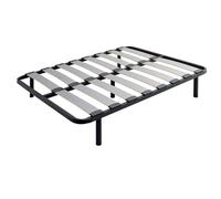 Miroytengo Somier 135x190 cm Neo Balda Ancha, Tubo de Acero 40x30 mm, Láminas de chopo-Flex con 5 Patas