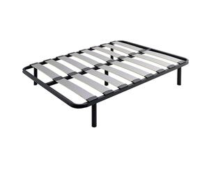 Miroytengo Somier 150x190 cm Neo Balda Ancha, Tubo de Acero 40x30 mm, Láminas de chopo-Flex con 5 Patas