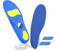 MIRPARVA Plantilla Niños para Airtag, Transpirable Localizador Protectora de Oculto Compatible con Airtag, para Zapatos de Criança y Adultos (azul, 17.5-19cm)