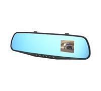 Mirror Dash CAM para Automóviles, Espejo Retrovisor de 2,4 Pulgadas, Cámaras Duales de Visión Delantera y Trasera 1080P, Súper Visión Nocturna, Asistencia de Estacionamiento,