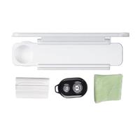 Mirror de cámara de teléfono inteligente: kit de clip de reflexión de 3 pulgadas para viajar con ajuste horizontal vertical, accesorio fácil, accesorio de espejo de teléfono para viajes de playa de es