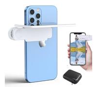 Mirror Effect Lens - Capture Stunning Reflections Instantly, Smartphone Camera Mirror Reflection Clip Kit. Clip Reflection Mirror for Phone Back Camera, for Outdoor Travel Photography (White)