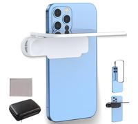 Mirror Effect Lens - Capture Stunning Reflections Instantly, Smartphone Camera Mirror Reflection Clip Kit, Glass Smartphone Photography Reflection Kit, for Travel Photography (White,1 Pcs)