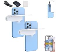 Mirror Effect Lens - Capture Stunning Reflections Instantly, Smartphone Camera Mirror Reflection Clip Kit, Adjustable Angle Mobile Phone Camera Mirror Clip for Travel (2pcsb)