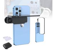 Mirror Effect Lens - Capture Stunning Reflections Instantly, Smartphone Camera Mirrors Reflection Clip, Mirror Reflection Effect Lens Clip For All Phones, For Travel Photography (Black-1Pc)