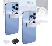 Mirror Effect Lens - Capture Stunning Reflections Instantly, Smartphone Camera Mirrors Reflection Clip, Mirror Reflection Effect Lens Clip For All Phones, For Travel Photography (White-2Pcs)