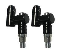 Mirror Extenders Motorcycle, Set of 2 Aluminum Mirror Extension Mounts for Better Rear Visibility, Outdoor Riding, Commuting, Adventure Touring, Bike Upgrade and Replacement