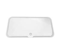 Mirror LED De ZunetSutck Para La Parasole De Visera - Hacer Espejo Iluminado Para Automóviles Con Luces Ajustables, Espejo Cosmético De Bolsillo | Mirror Brillante Con 60 Luces LED, Ideal Para Maquill