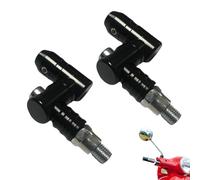 Mirror Riser, Motorcycle Risers, 2 Pieces 360 Rotating Mounts, Replacement Parts for Riders, Bike Commuting, Touring, Road Trips, Outdoor Adventures, Scooter, Motorbike Use