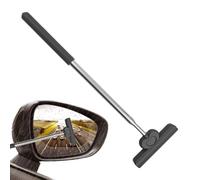 Mirror Squeegee - Retractable Car Window Cleaner, Portable Universal Glass Wiper, Auto Vehicle Cleaning Tool | Efficient Rain and Dirt Removal for Driver Bus Truck Vehicle Washing | Detailing Maintena