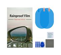 Mirror Tint For Cars, 15x10x1cm Nano Waterproof Anti-Fog RVs Tint - Rainproof Fog Preventing Film, Adaptation Installation Advantage For Cars Trucks SUVs RVs Night Driving Rainy Winter