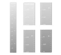 Mirrored Growth Chart with Puzzle Pieces, Measure Wall Ruler, Height Chart with Stickers, Fun and Interactive Puzzle Growth Chart for Kids’ Rooms, Stylish Wall Décor and Growth Tracker