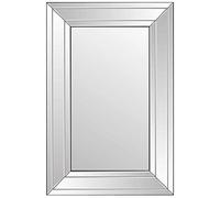 MirrorOutlet Espejo de Pared Grande Veneciano Moderno, Biselado, 80 cm x 120 cm