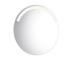 Mirrors and More Espejo LED Agatha 82480100 de Cristal de Espejo, Control Mediante Interruptor de Pared