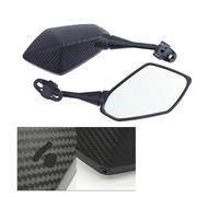 Mirrors Motorcycle Scooter Rear View Mirror Carbon Look Black For Yamaha For YZF For R1 For R6 For R25 For R15 For R125 For R3 For R1S For R1M For FZ6R,Espejo Moto Lateral(Carbon)