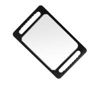 Mirrour de mano con doble mango para peluquería y salón de belleza, espejo de corte de pelo con doble empuñadura